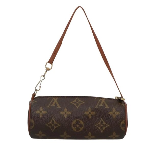 LOUIS VUITTON Monogram Papillon Pouch LV Auth - Picture 9 of 15